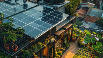 Green energy buildings